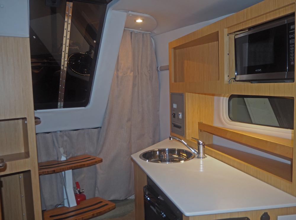 Voorschip, Accommodatie